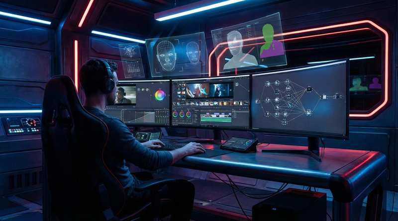 抖音风官网AI智能视频剪辑工作台