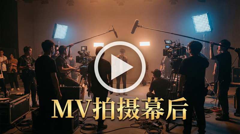 抖音风官网MV拍摄幕后花絮视频